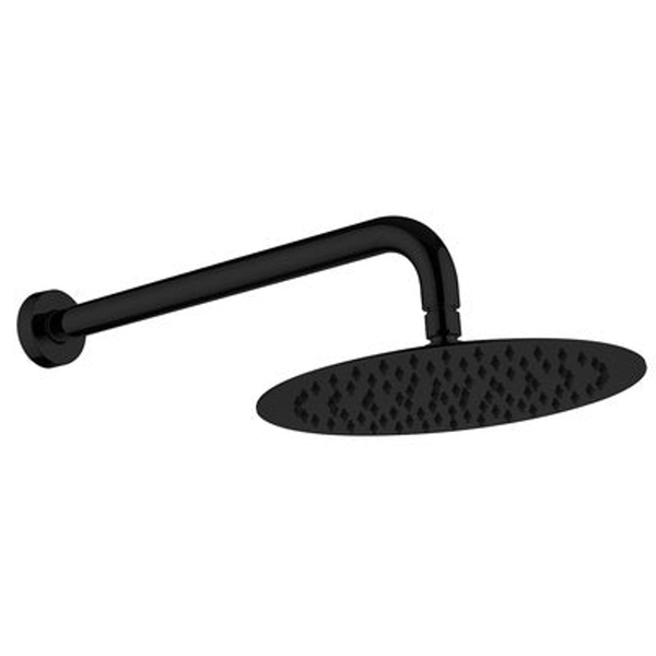 Fienza Kaya Shower Arm Set Matte Black