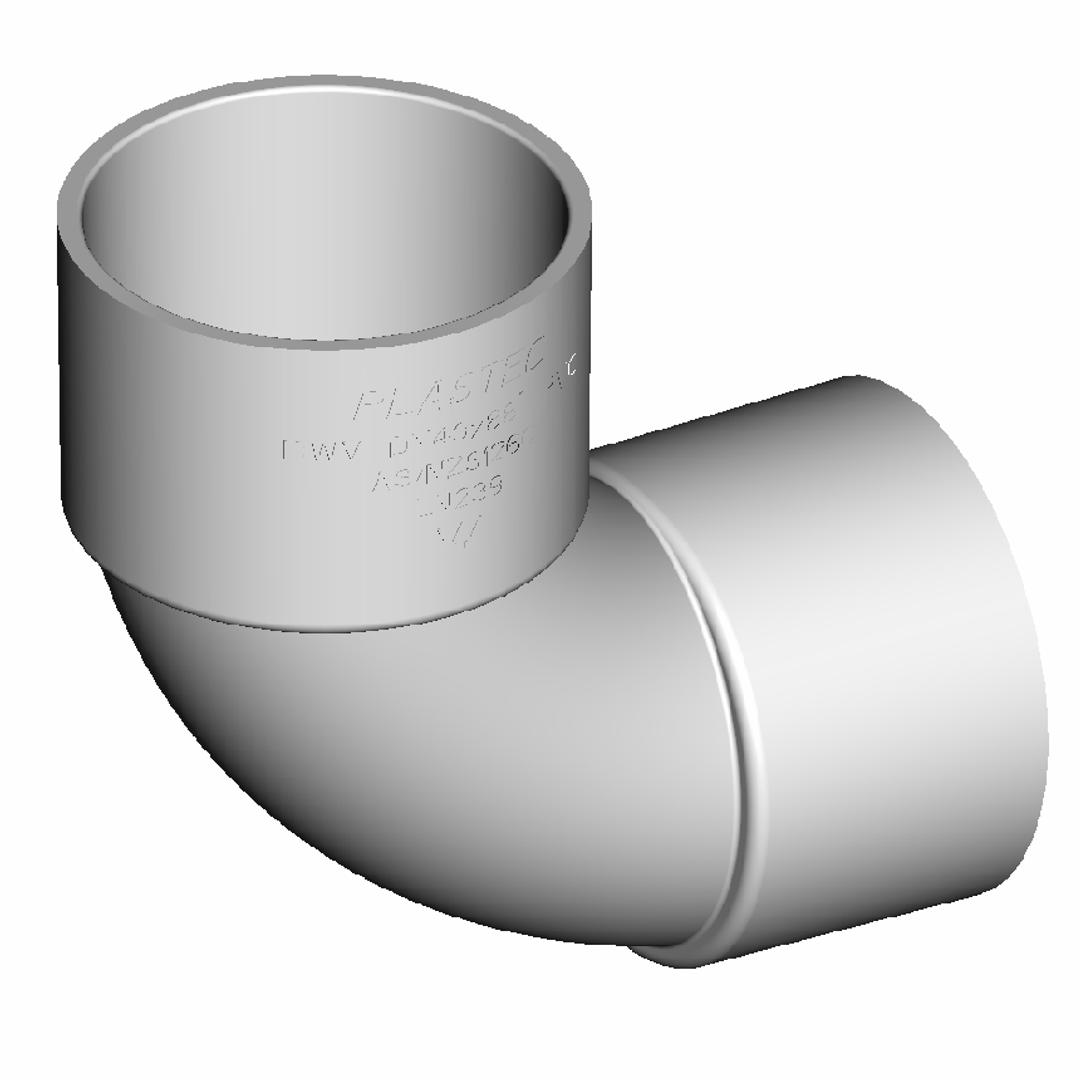 DWV 90 Degree Bend FF