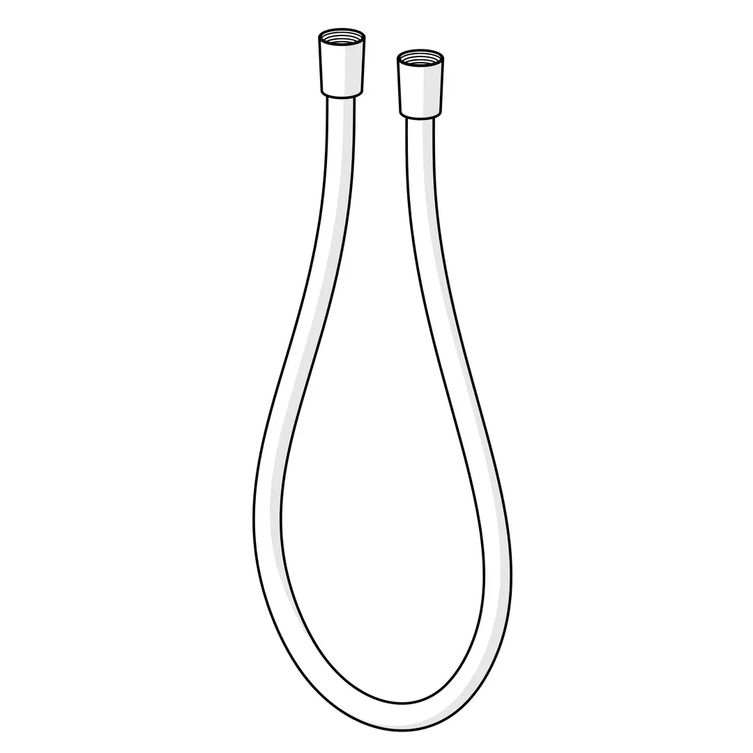 Hansa Shower Hose 1600 Chrome