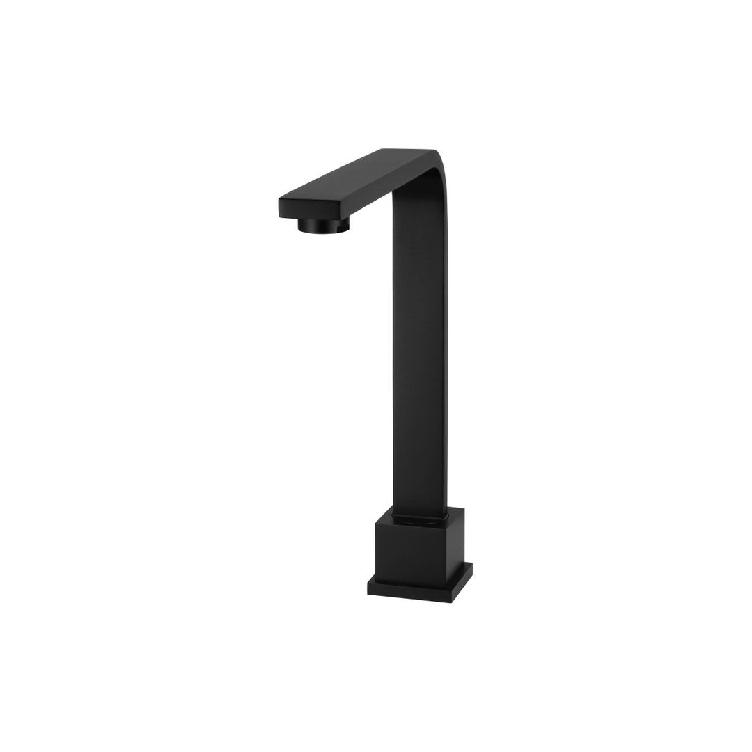 Meir Square High Rise Swivel Hob Spout Matte Black