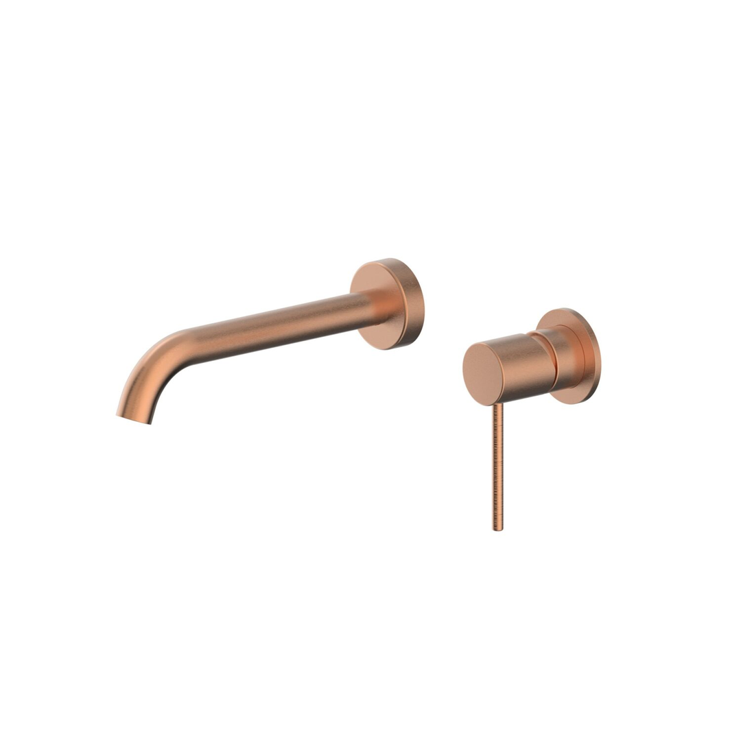 Greens Gisele Wall Basin Mixer PVD Brushed Copper