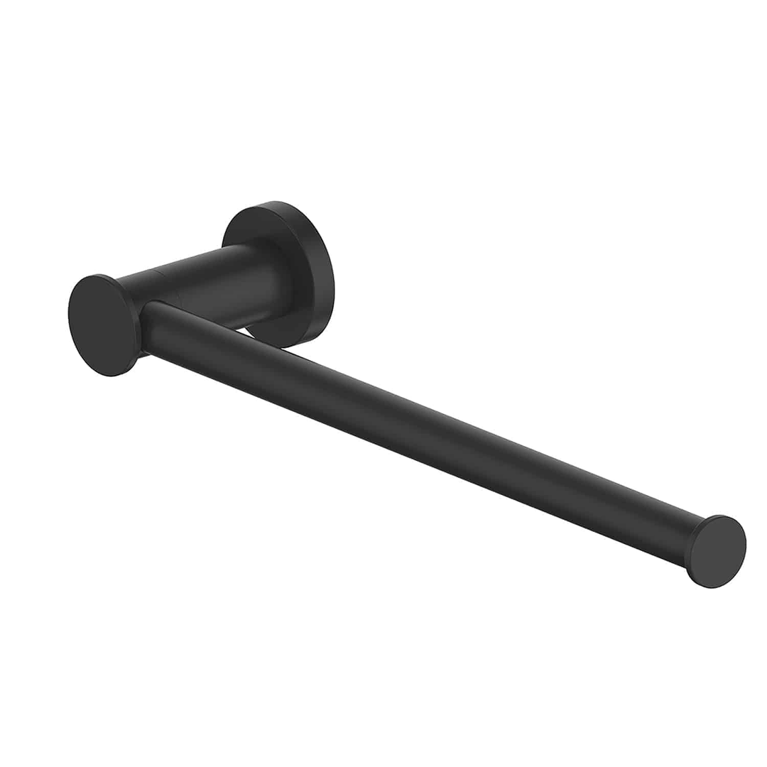 Greens Reason Towel Holder Pvd Matte Black