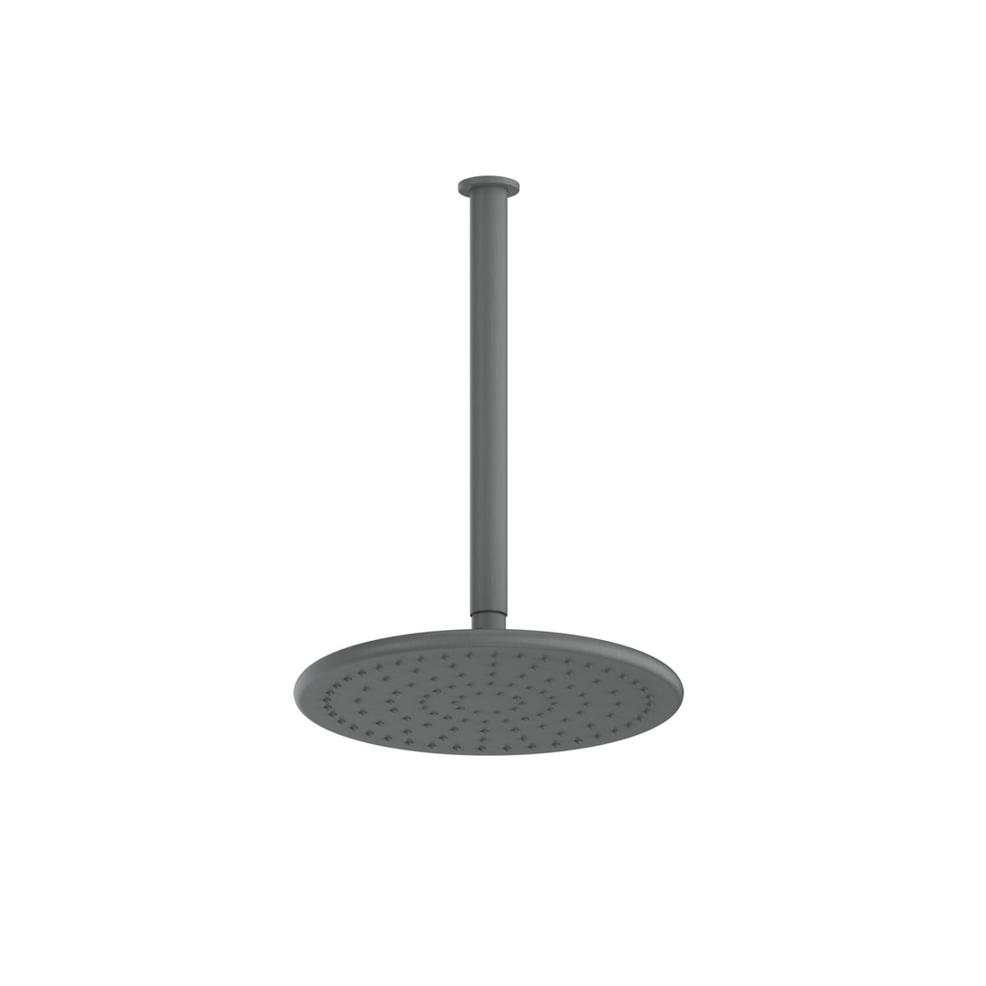 Greens Rocco Ceiling Shower Gun Metal