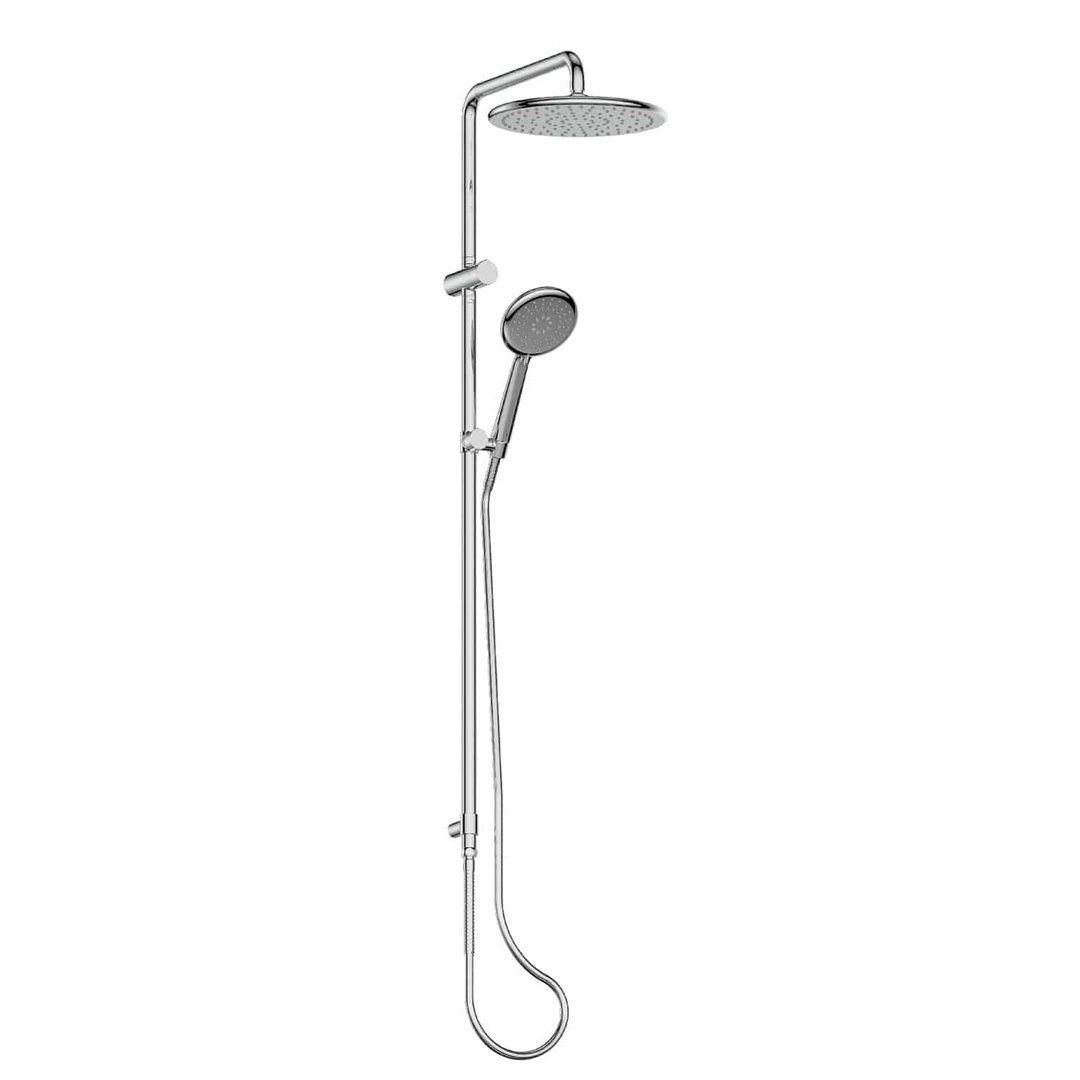 Greens Rocco Twin Shower Rail Chrome 187900
