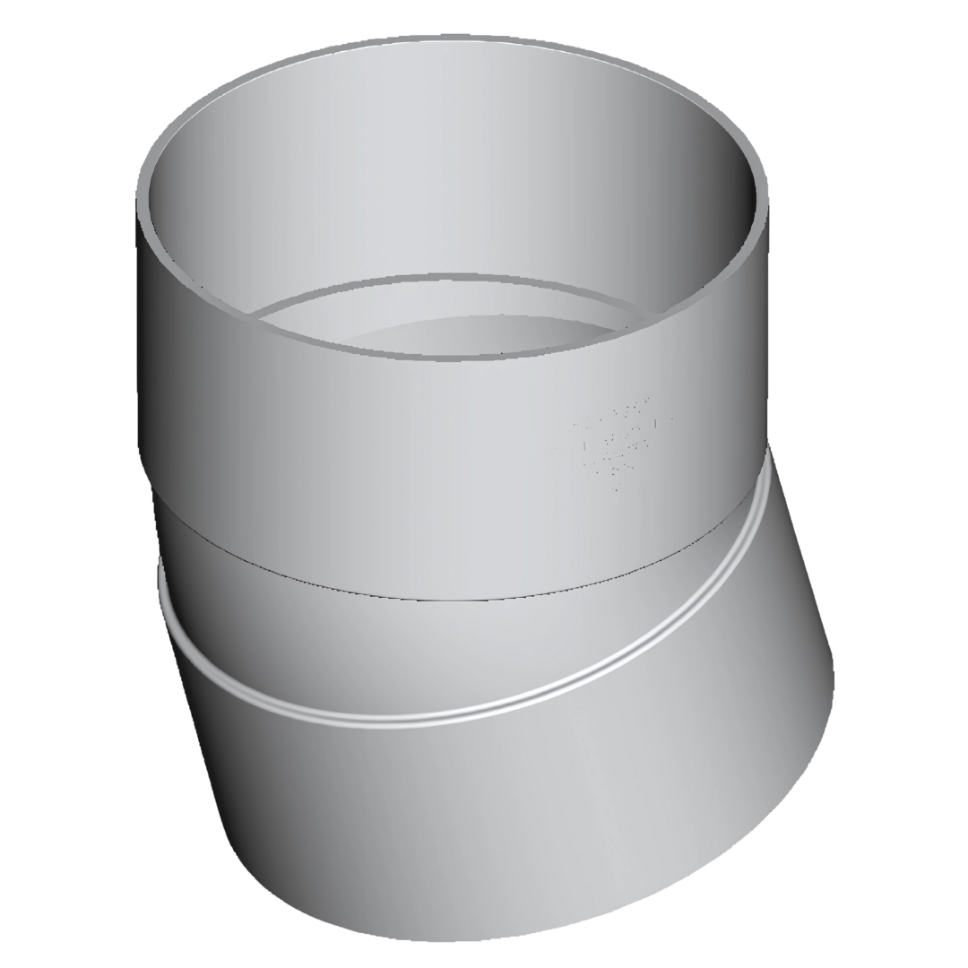 DWV 15 Degree Bend