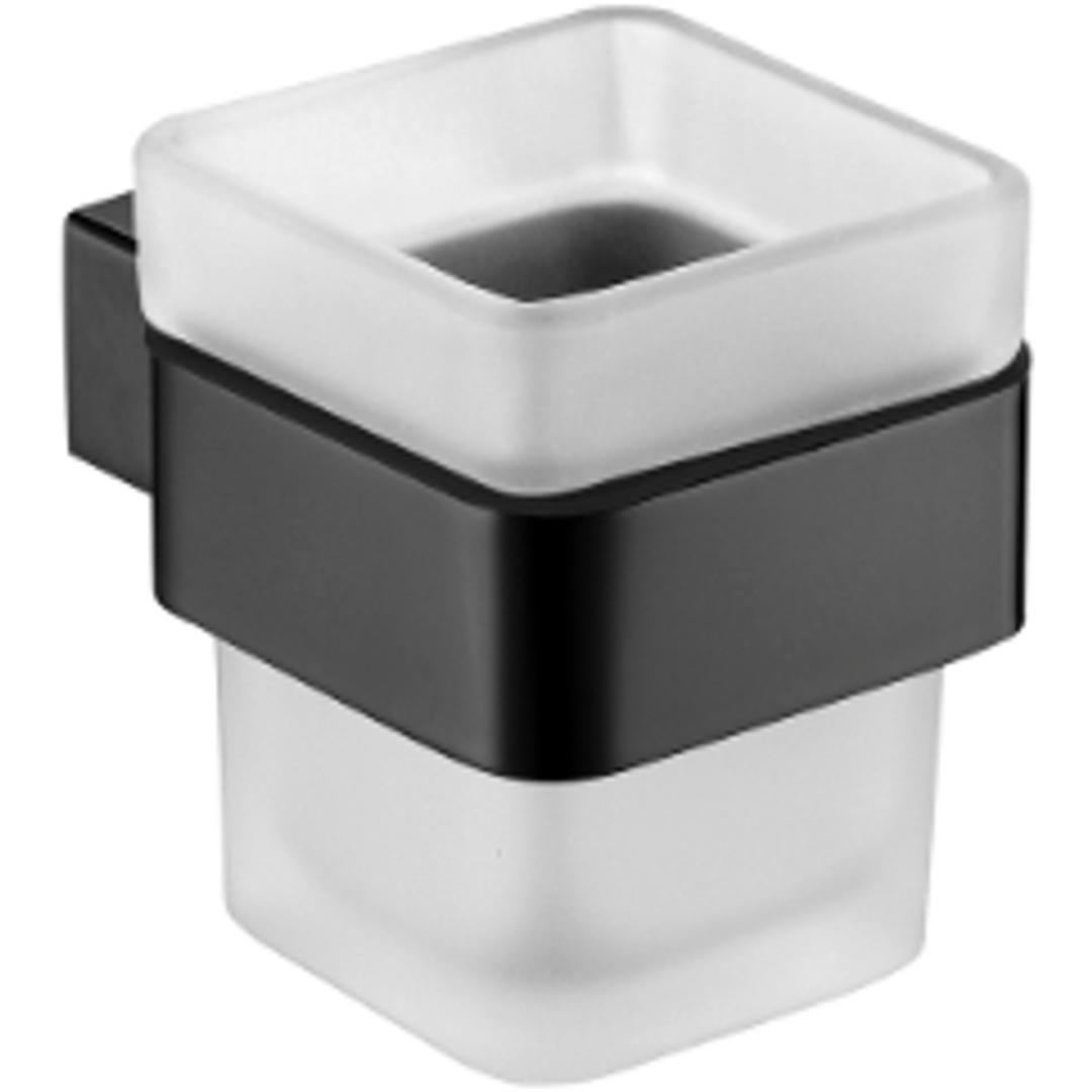 Bella Vista Chunky Single Tumbler Holder Black