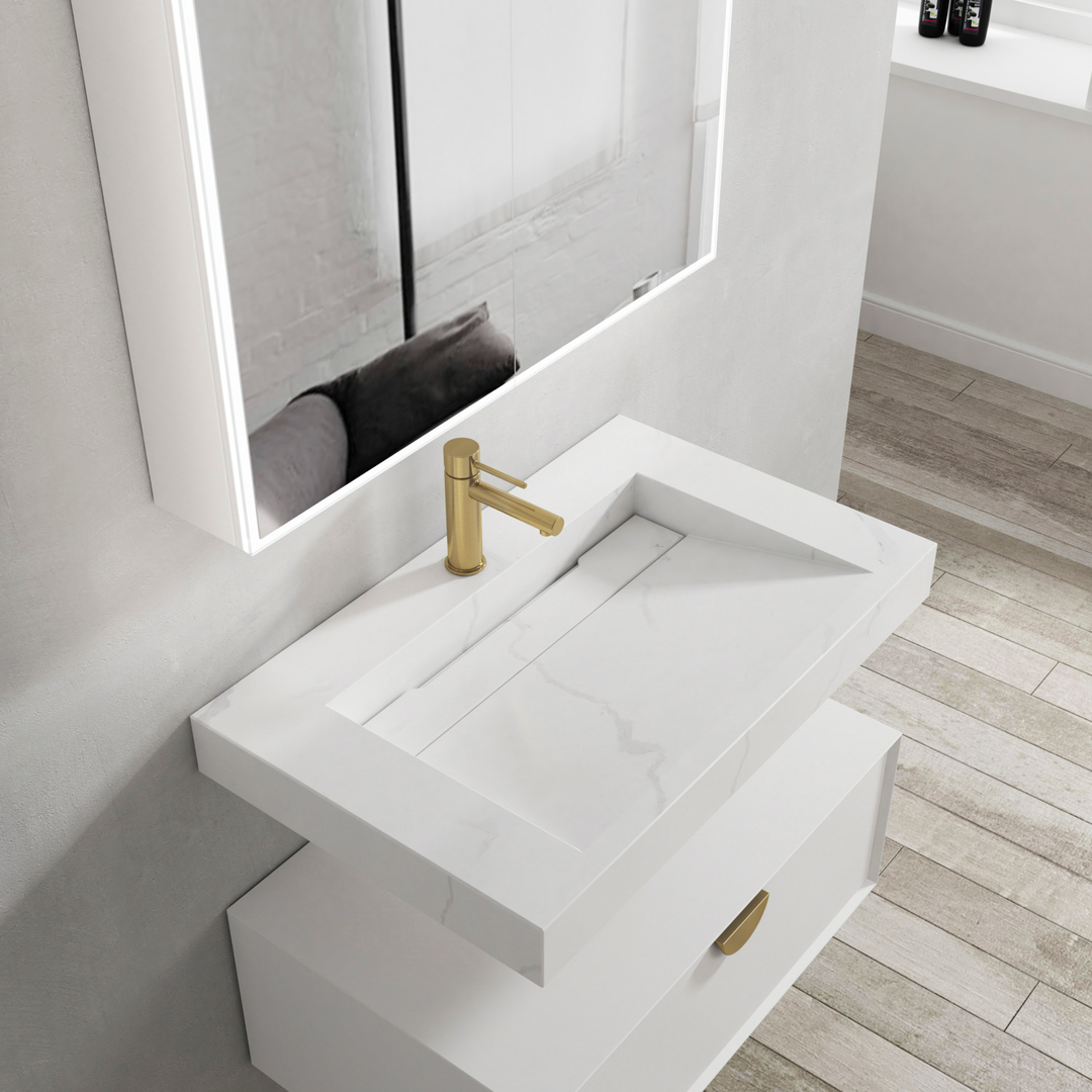 OTTI MOONLIGHT 750MM M SOLID SURFACE TOP