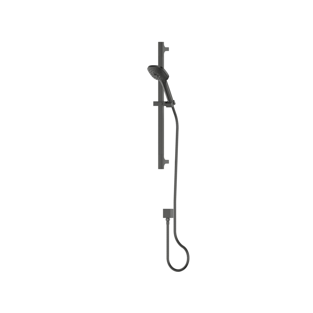 Greens Corban Rail Shower Pvd Gun Metal