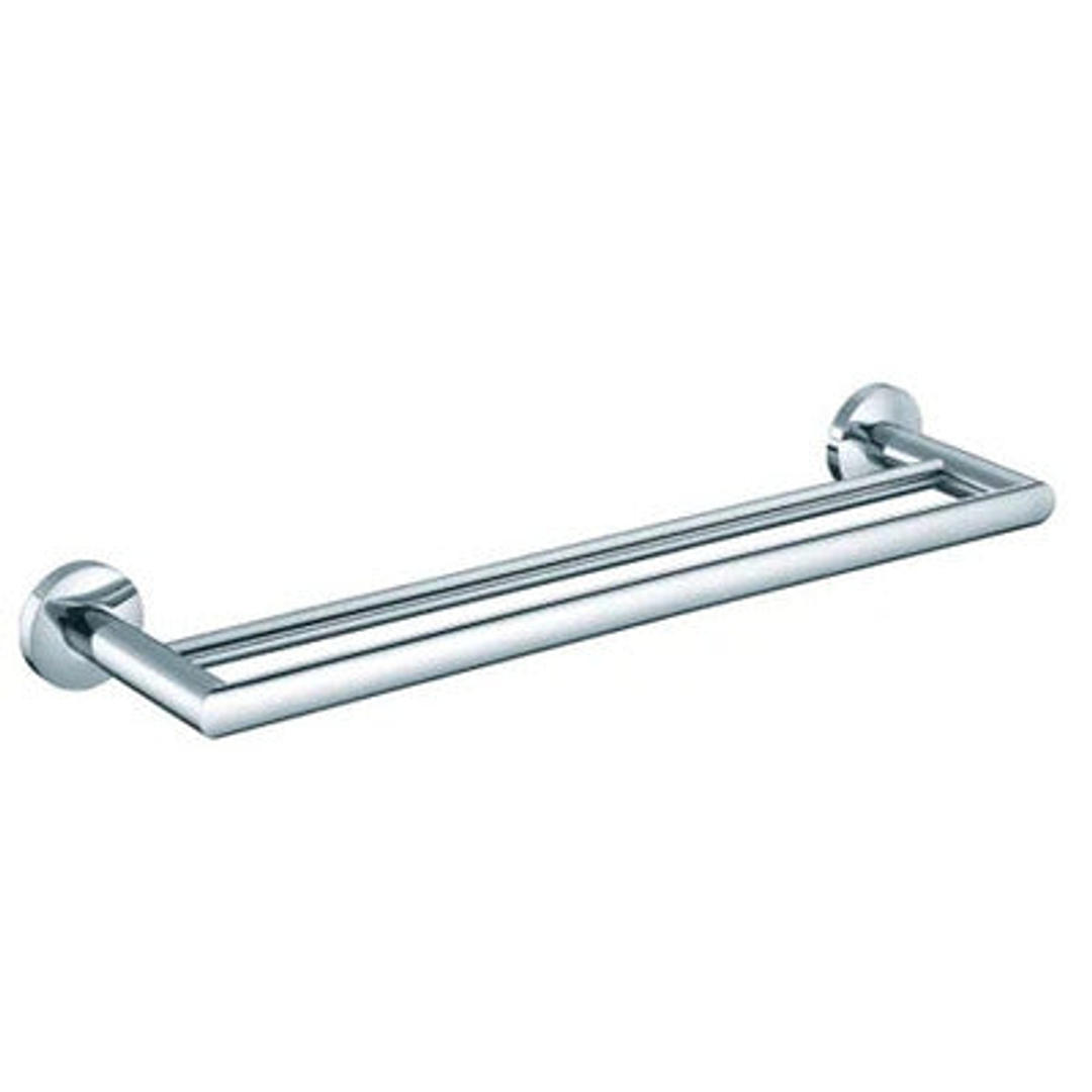 Con-Serv 100 Series Double Towel Rail 600mm Chrome Ba106C