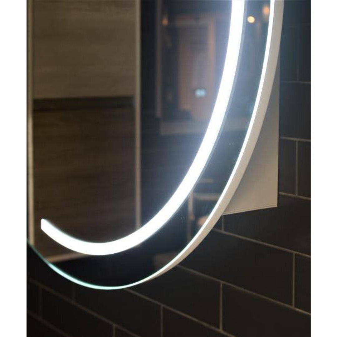 Remer Pearl 900 Round Led Shaving Cabinet