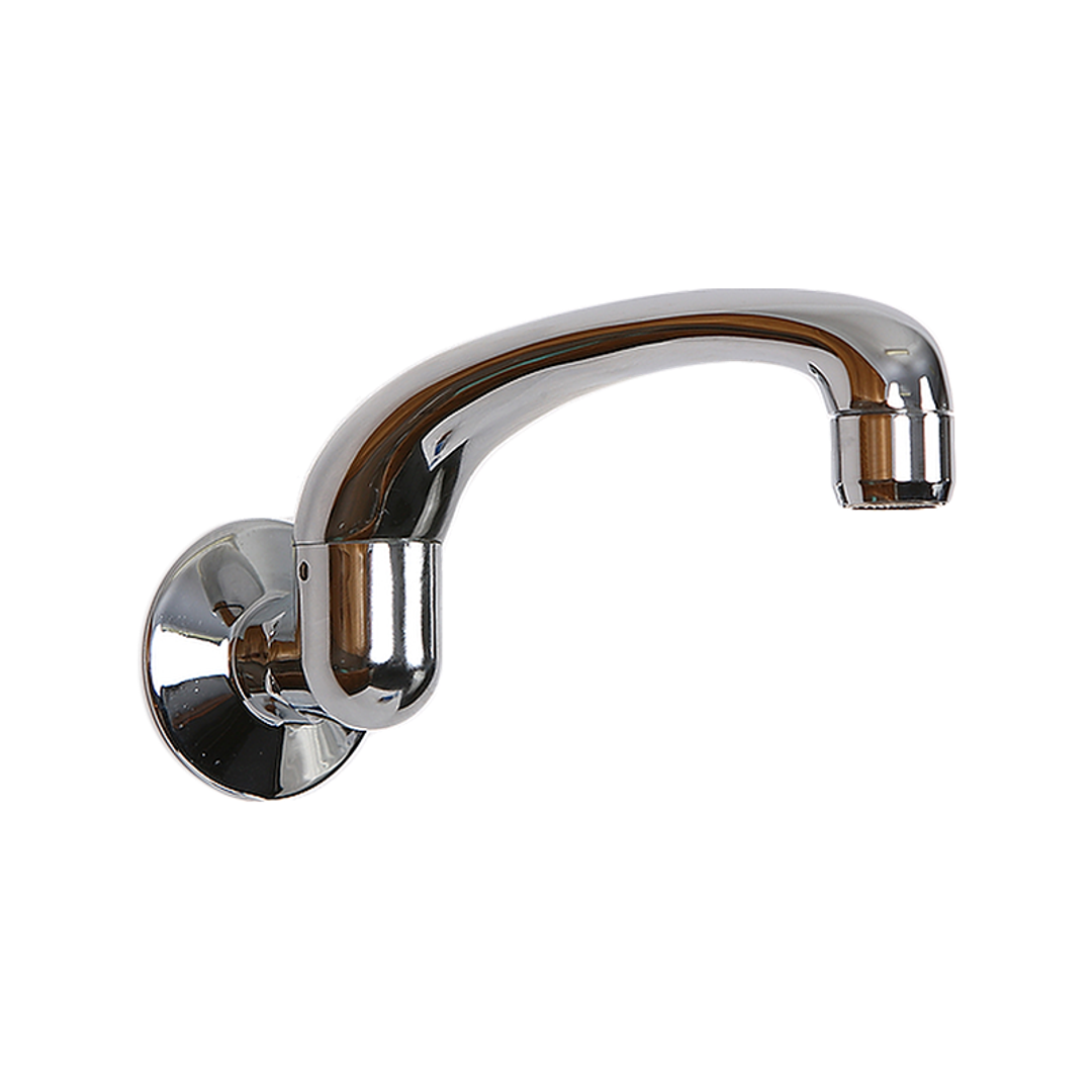 Outlet Wall Swivel 125mm (5) Cast Chrome