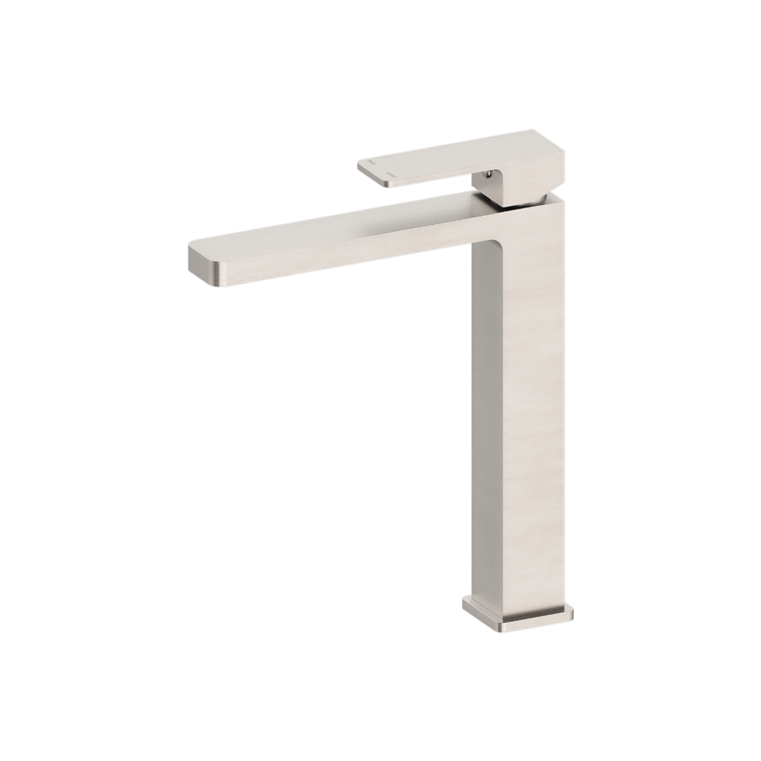 Nero Celia Tall Basin Mixer Brushed Nickel