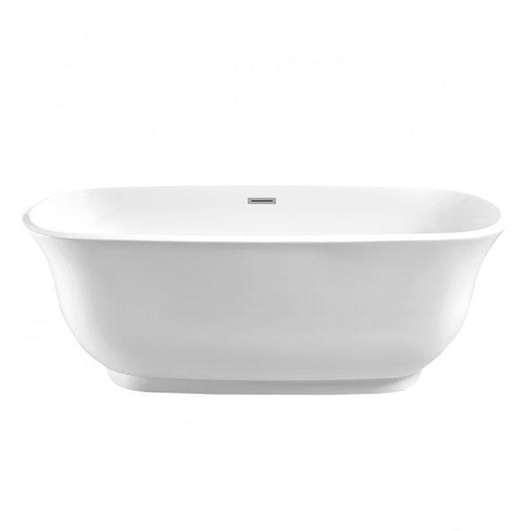 Belbagno Baden Freestanding Bath Gloss White 1700mm