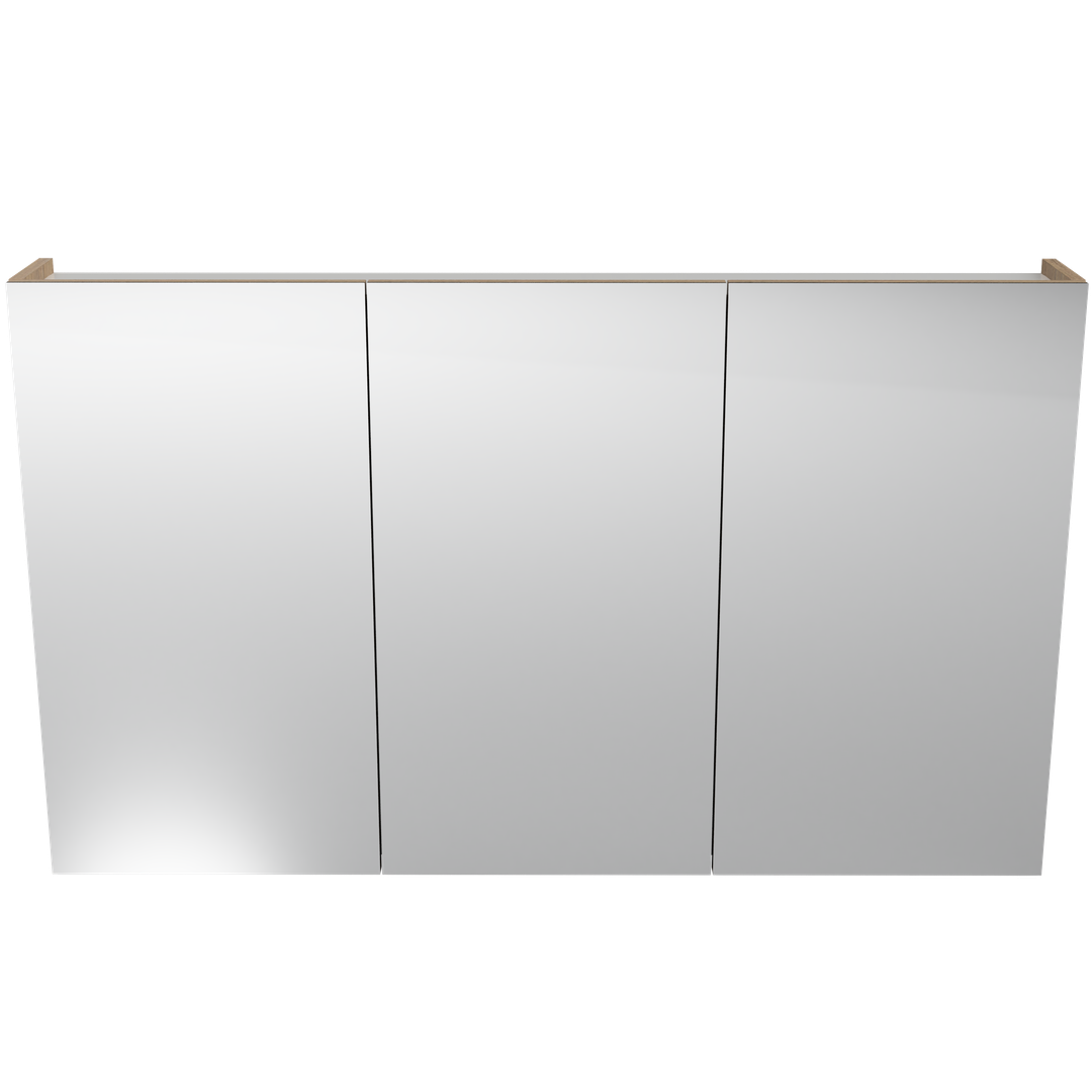 Harmony Shaving Cabinet 1200mm, Three Door