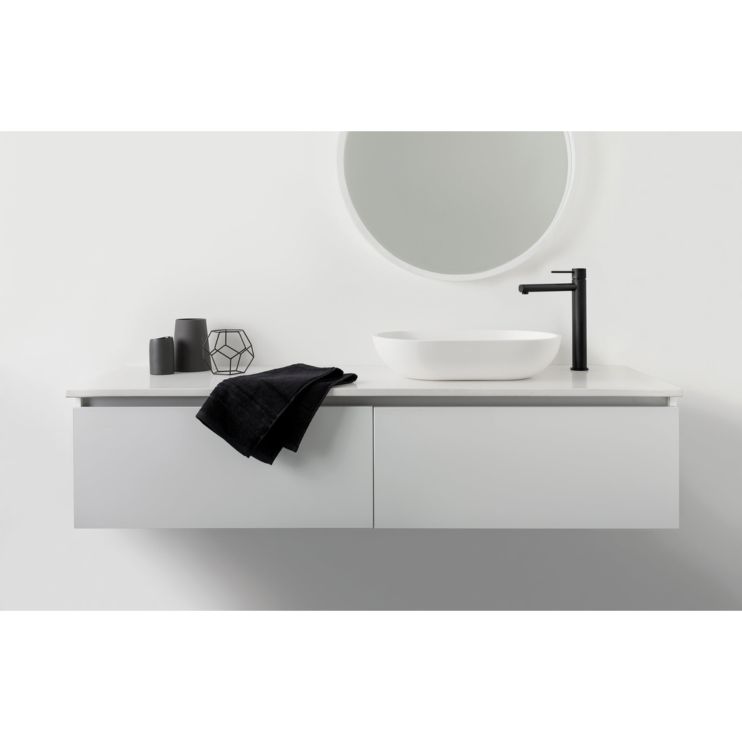 Phoenix Vivid Slimline Vessel Mixer Matte Black