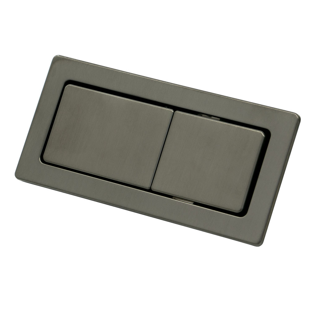 Fienza Gun Metal Button Upgrade To Suit Most Suites - 200784Gm