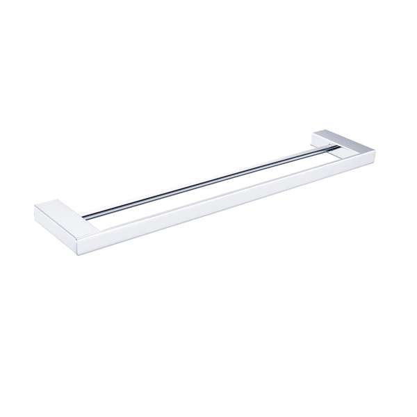 Nero Celia 600Mm Double Towel Rail Chrome
