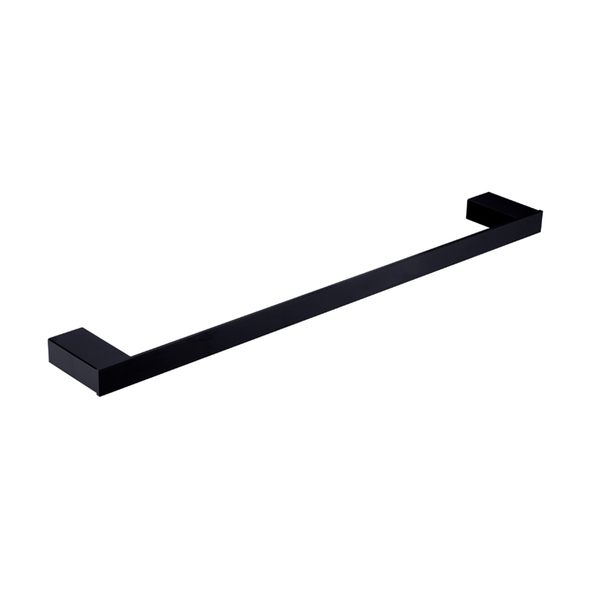 Nero Celia 600Mm Single Towel Rail Matt Black