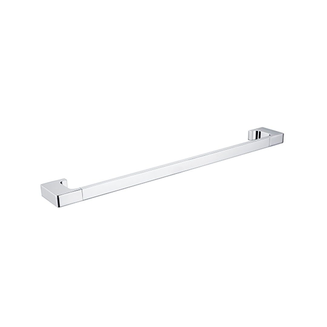 Nero Pearl/Vitra Single Towel Rail 600mm - Chrome