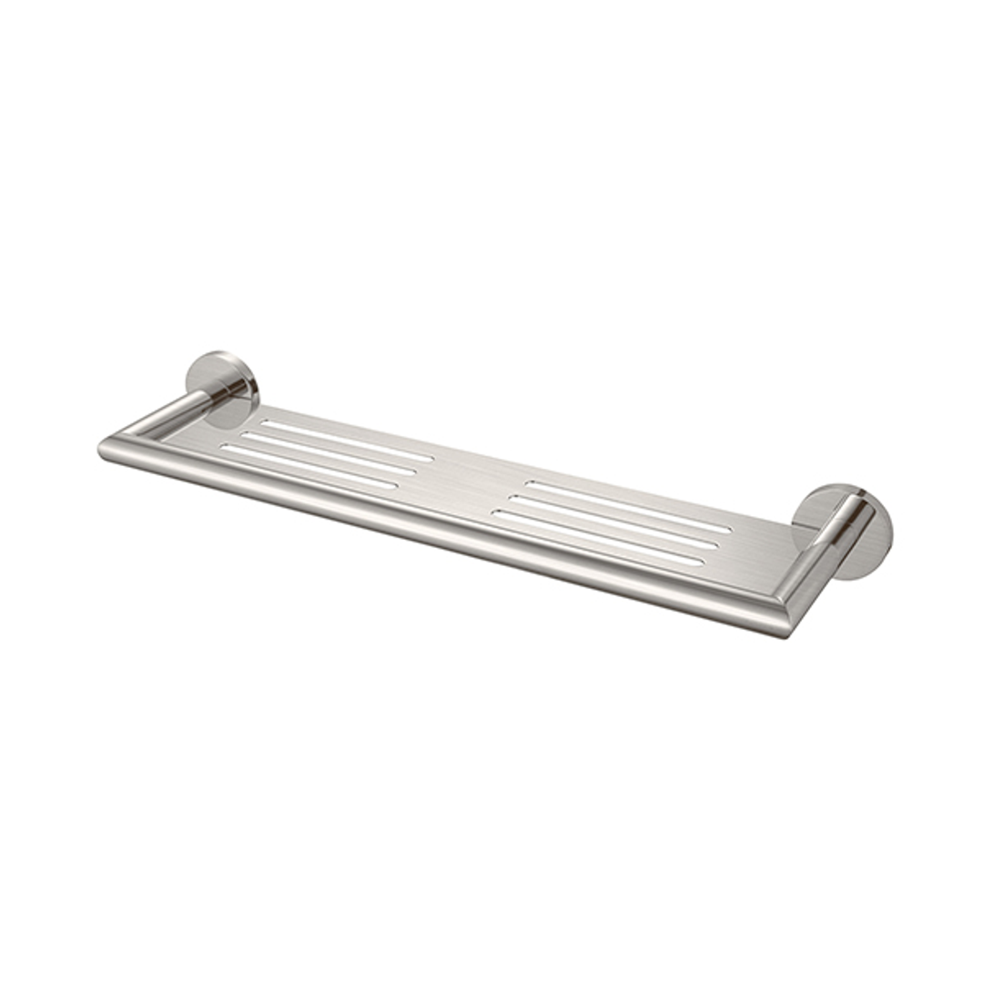 Nero Dolce Metal Shelf - Brushed Nickel