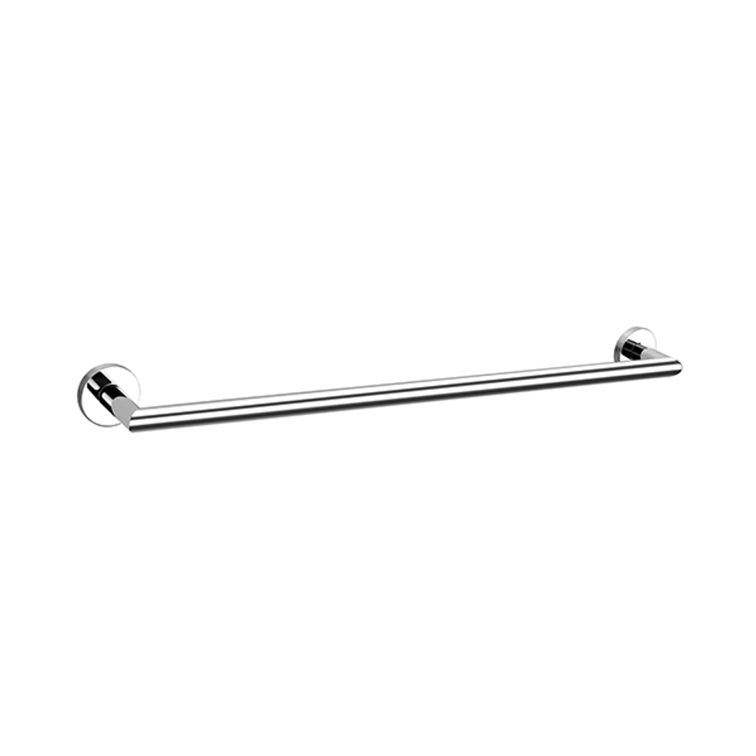 Nero Dolce 700mm Single Towel Rail - Chrome