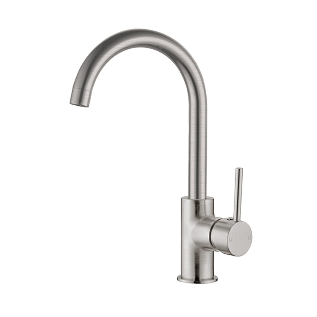 Nero Dolce Kitchen Mixer - Brushed Nickel