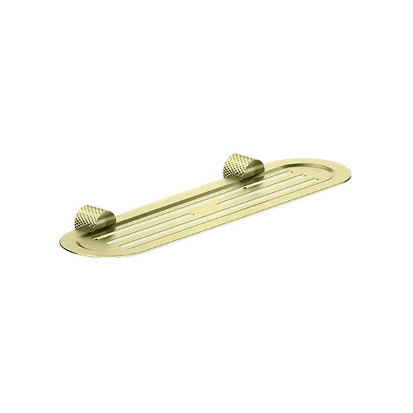 Nero Opal Metal Shelf Brushed Gold