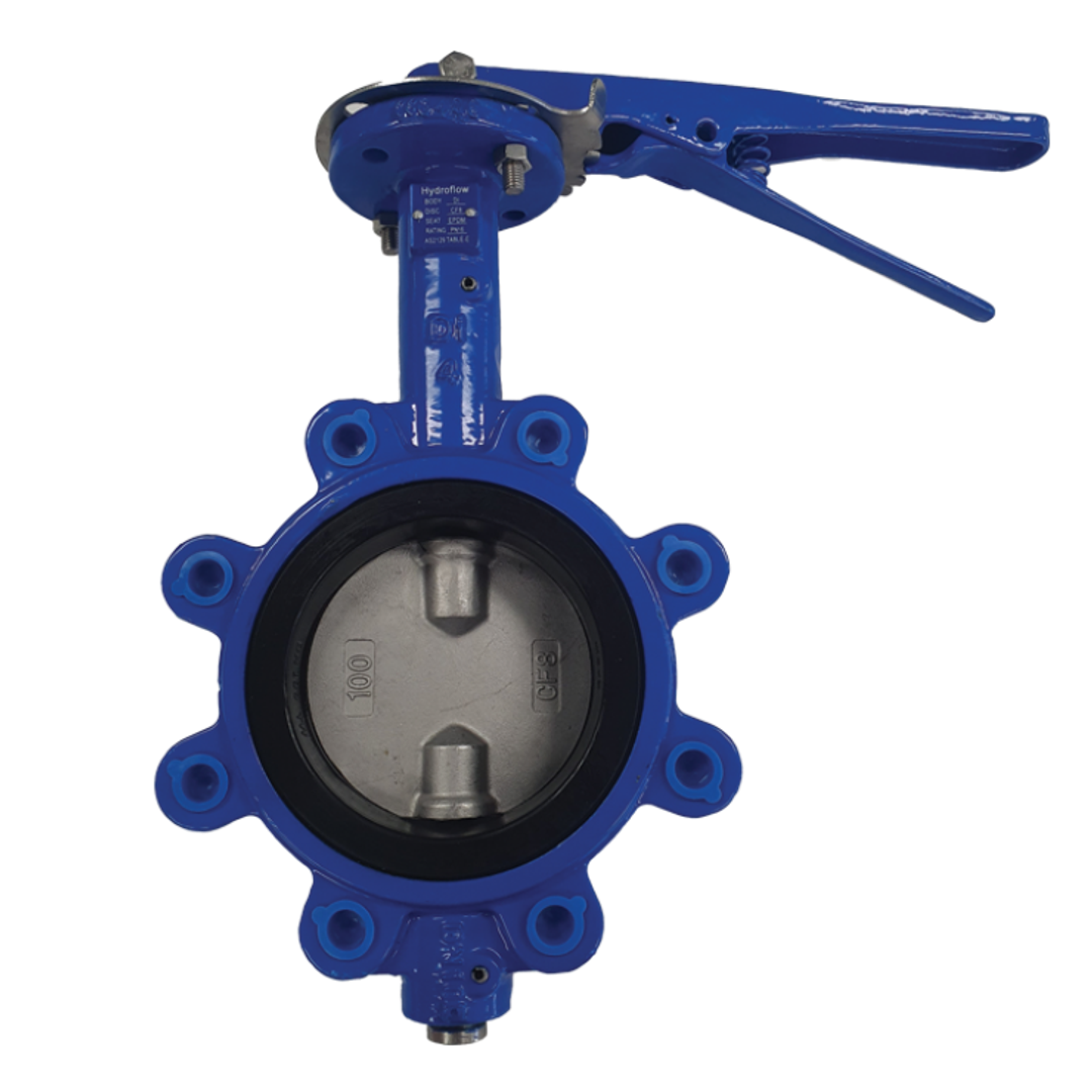 Lever Handled Lugged Butterfly Valve Table E