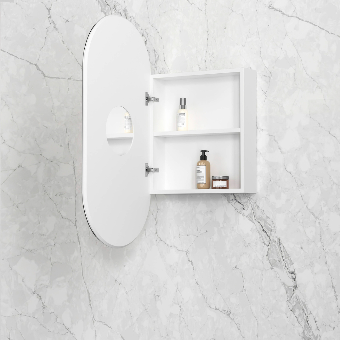 OTTI NOOSA SHAVING CABINET MATTE WHITE