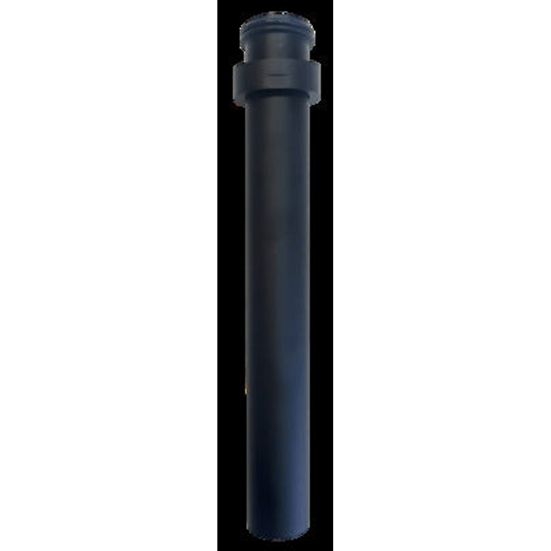 T&H Vertical Extension Pipe For Au4040 Bottle P Trap Matte Black