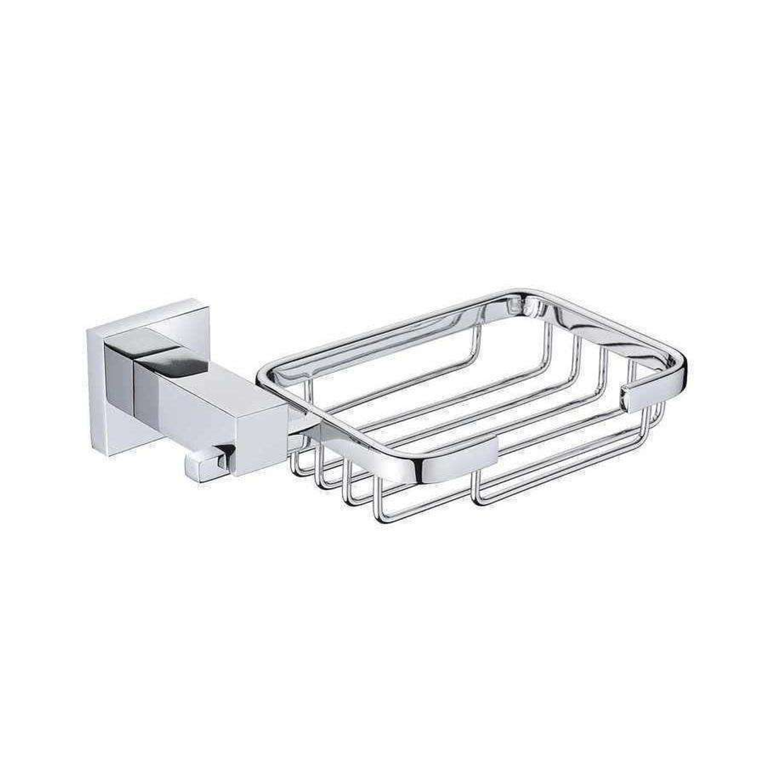 Aspire Unity **Square** Soap Basket Chrome **24009**