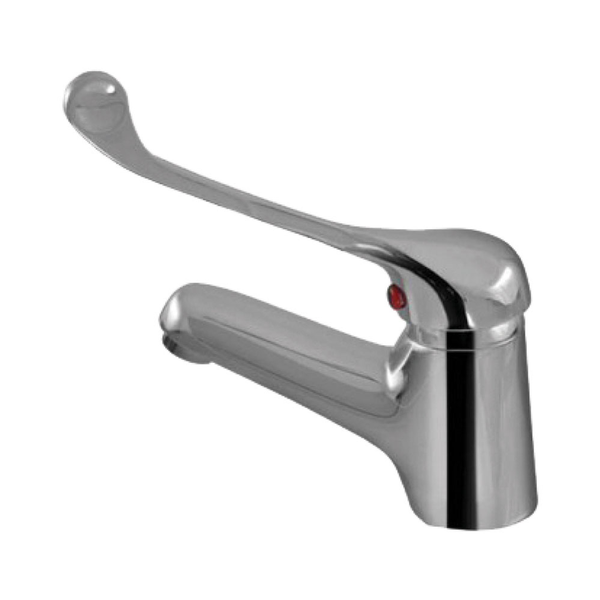 Stella Care Fixed Basin Mixer With Rubber Lined Flexi-Hose(Fienza P#:211103D)