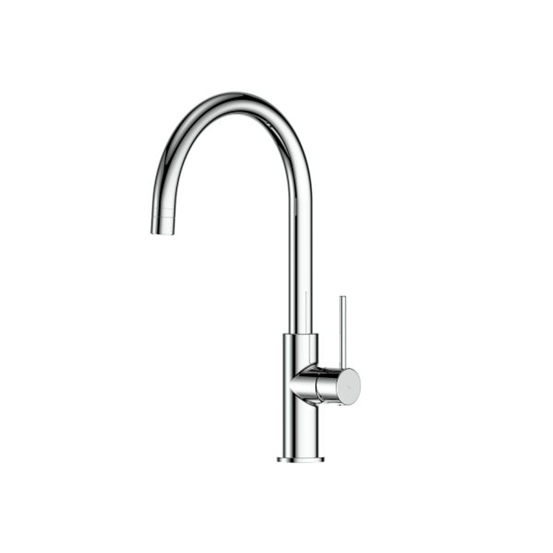 Greens Maci Gooseneck Sink Mixer Chrome
