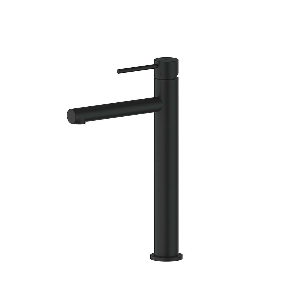 Greens Maci Tower Basin Mixer Matte Black
