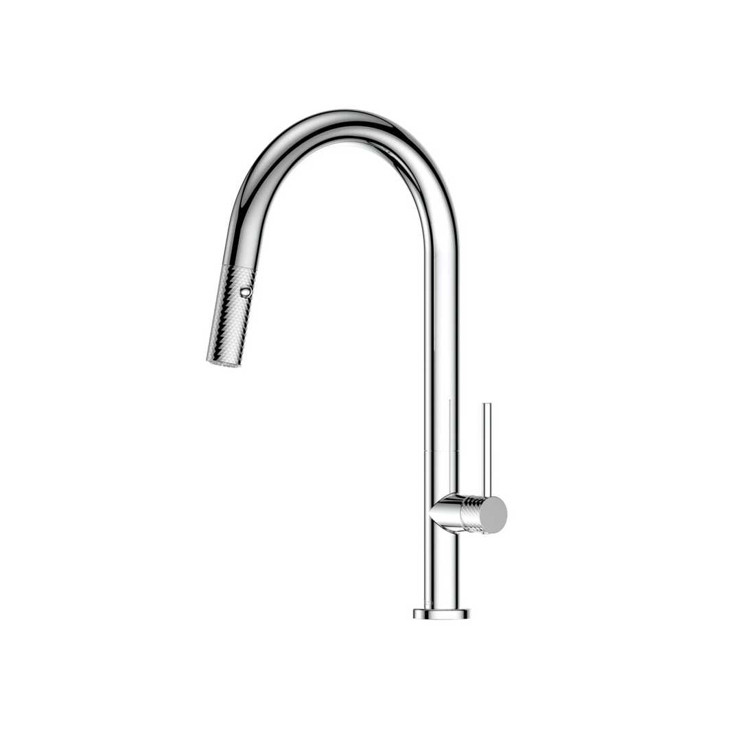 Greens Tesora Pull-Down Sink Mixer Chrome