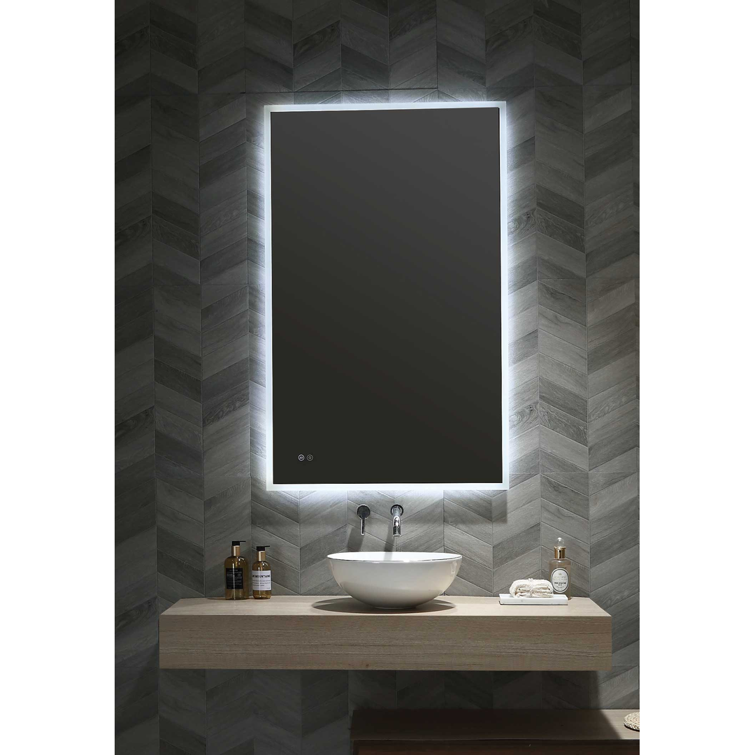Remer Kara 900Dm Rectangle Led Mirror With Mirage Magnifier