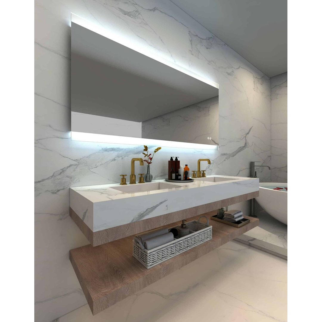 Remer Miro 1800Dbmm Rectangle Led Mirror With Mirage Magnifier