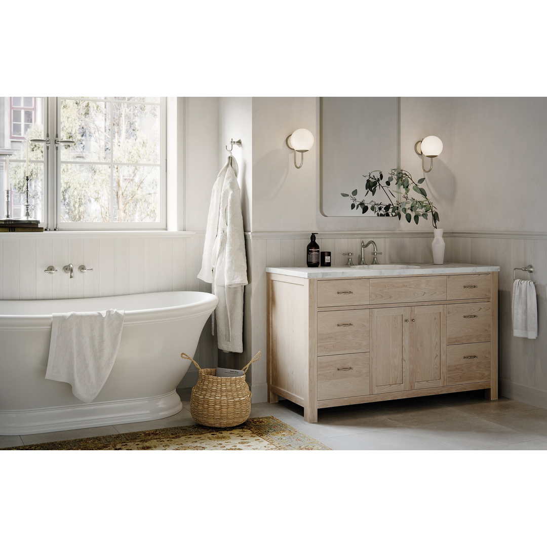 Phoenix Nostalgia Hand Towel Holder Brushed Nickel