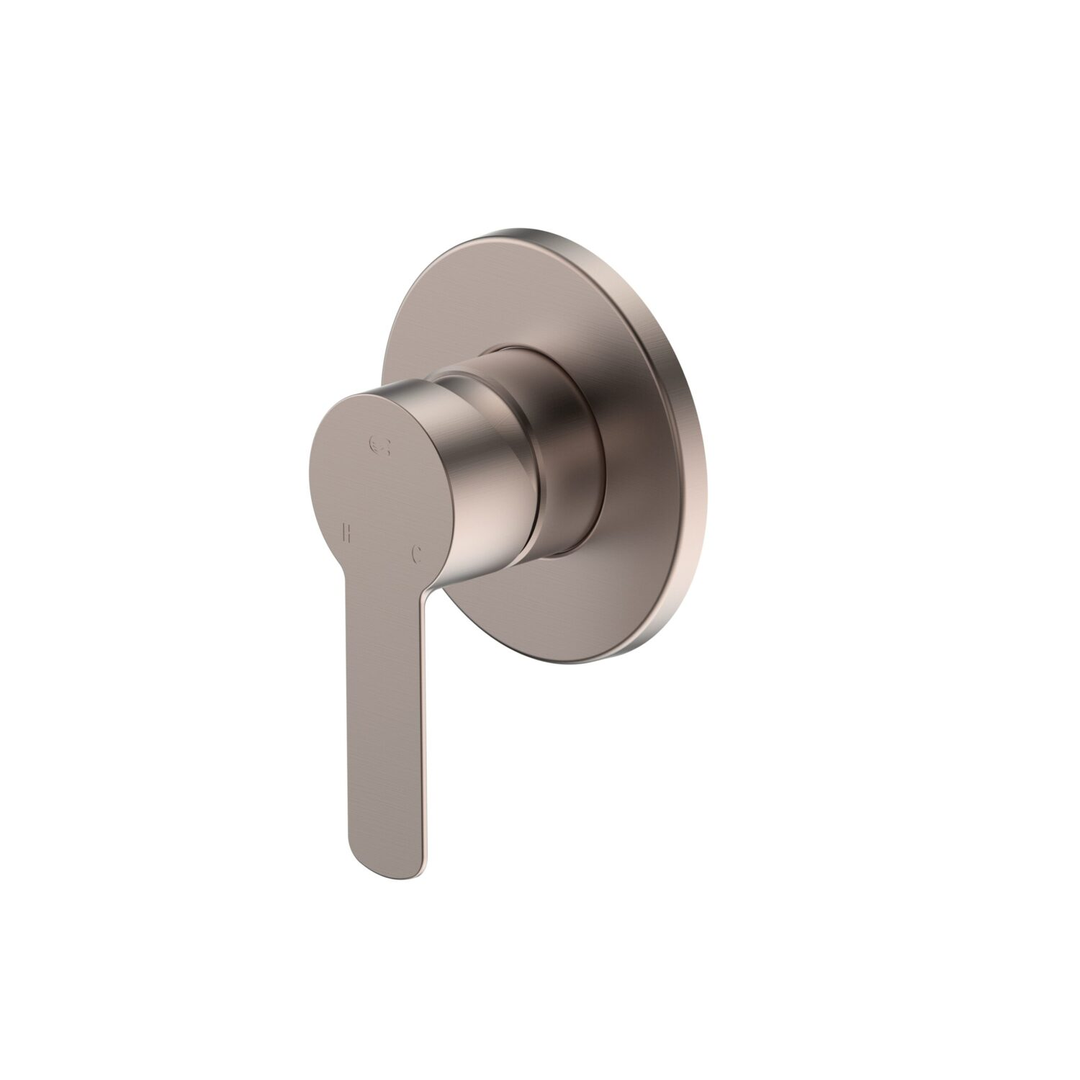 Greens Astro Ii Shower Mixer Trim Set Pvd Brushed Bronze