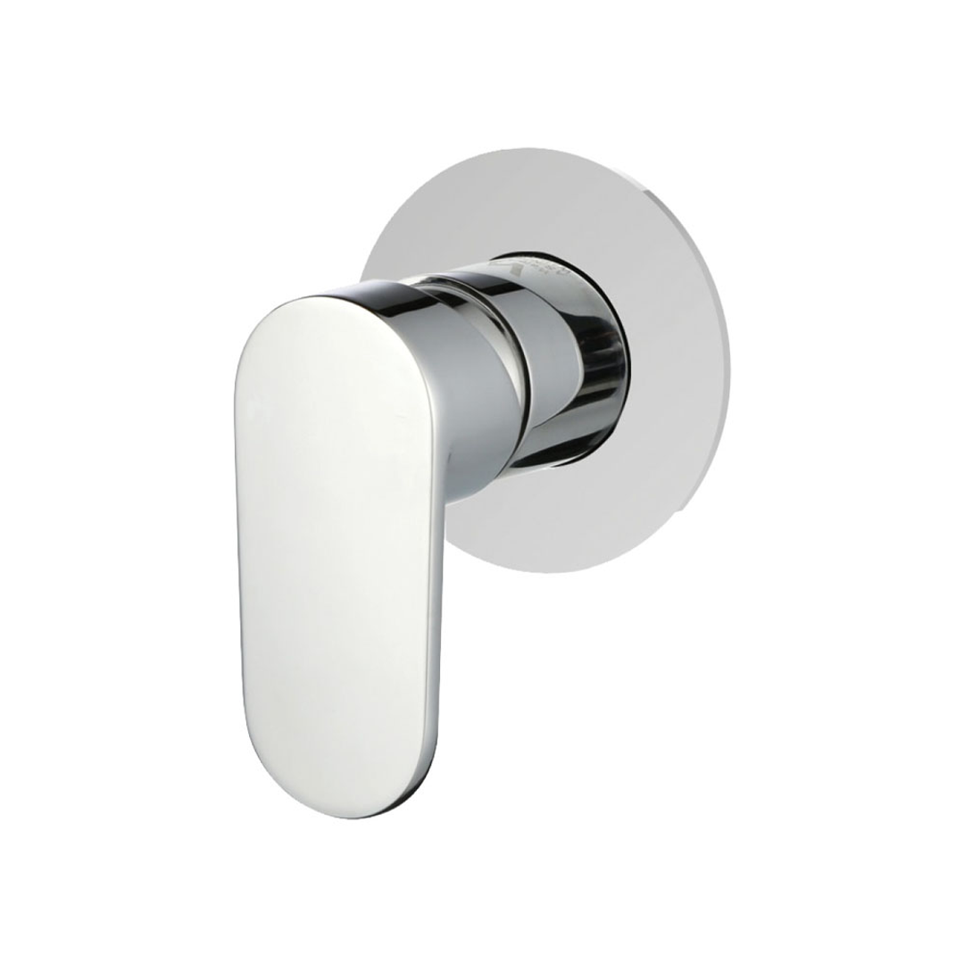 FIENZA EMPIRE BATH/SHOWER WALL MIXER SMALL ROUND PLATE 221101-2