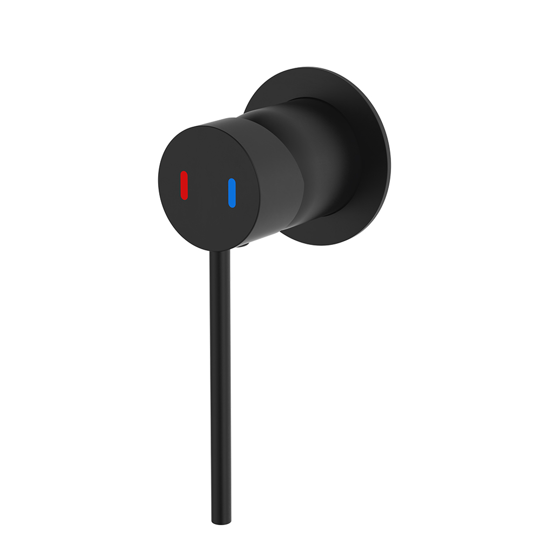 Fienza Kaya Care Wall Mixer Matte Black Lf