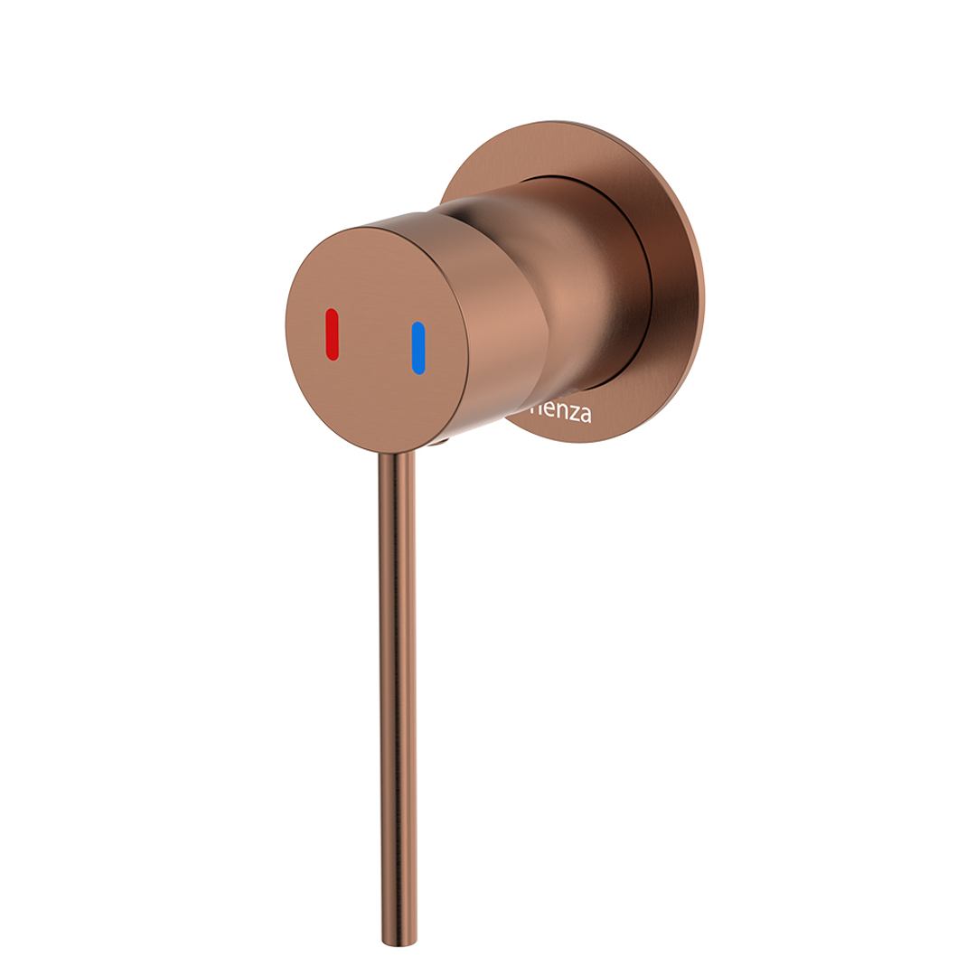 Fienza Kaya Care Wall Mixer Brushed Copper Lf