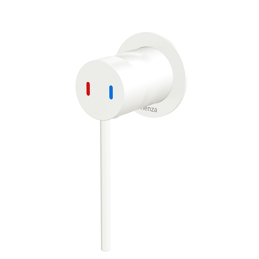 Fienza Kaya Care Wall Mixer Matte White Lf