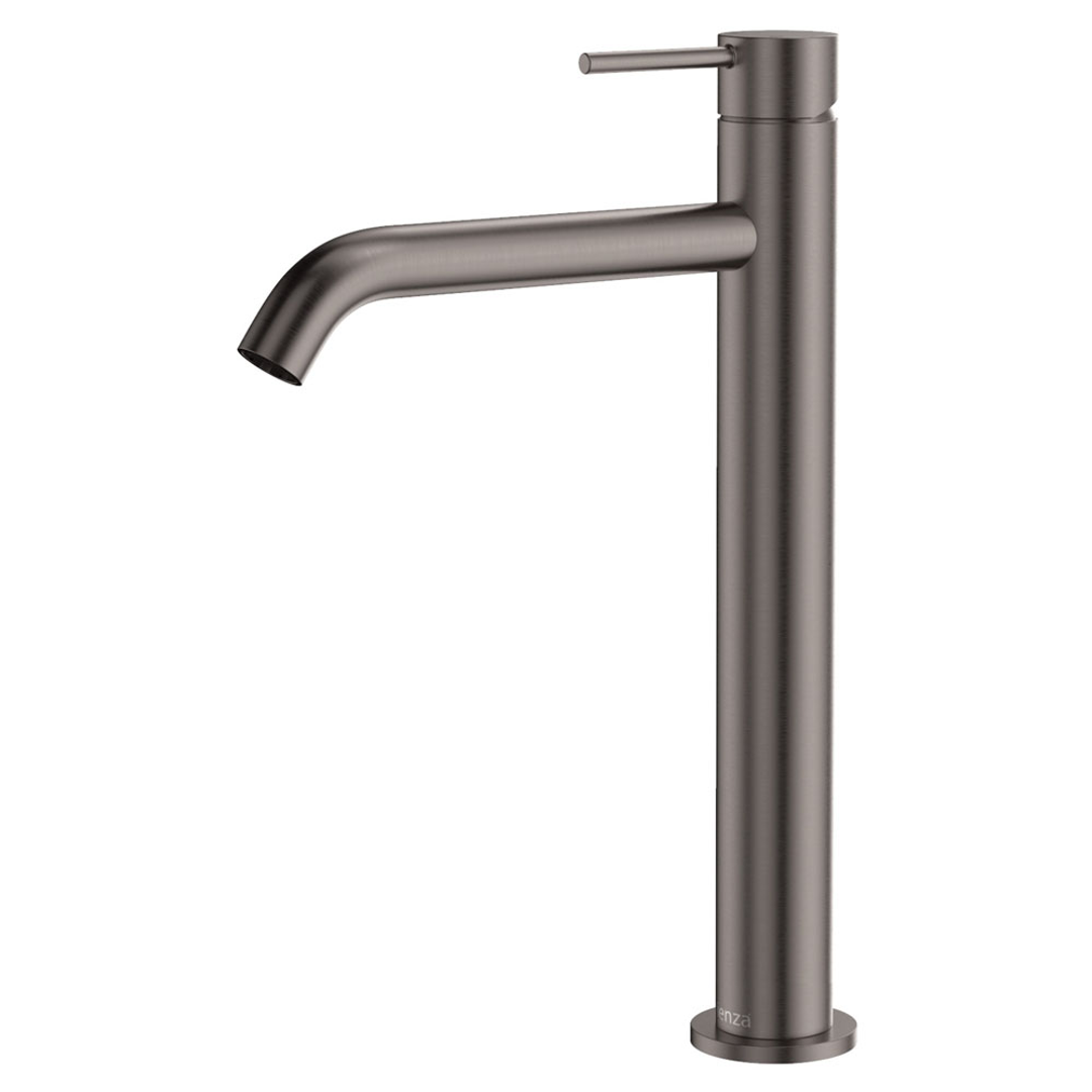 Fienza Kaya Tall Basin Mixer - Gunmetal