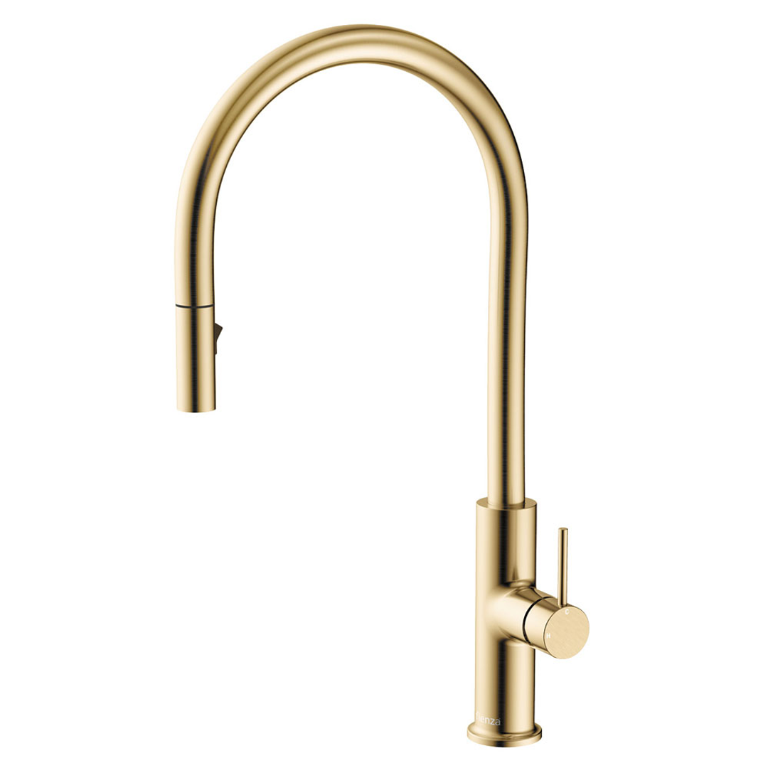 Fienza Kaya Pull Out Sink Mixer - Urban Brass