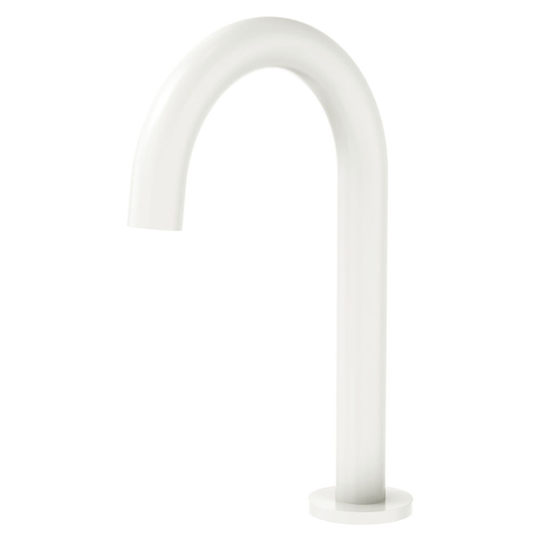 Fienza Kaya Hob-Mounted Basin/Bath Outlet Matte White