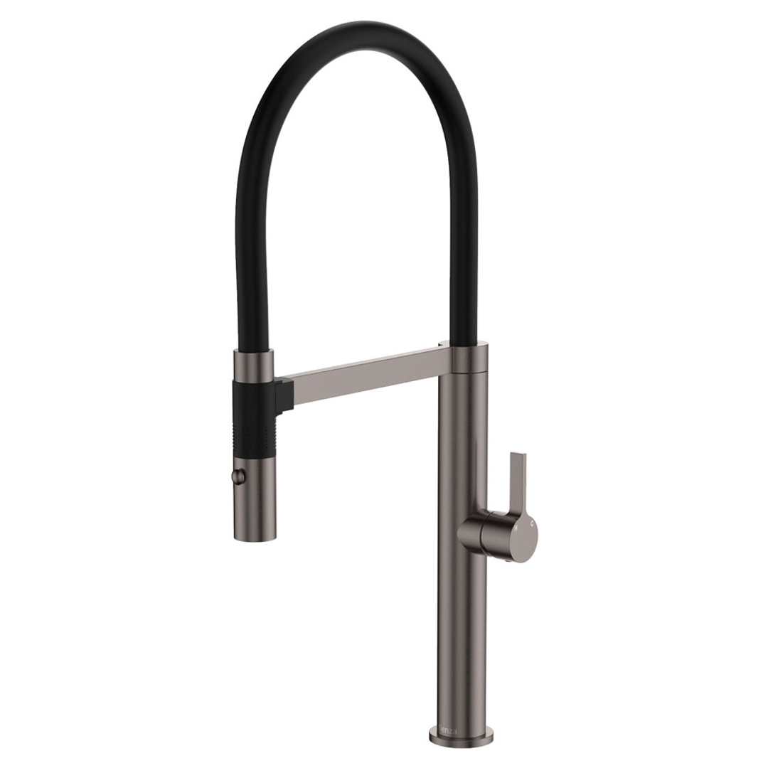 FIENZA SANSA PULL DOWN SINK MIXER GUN METAL