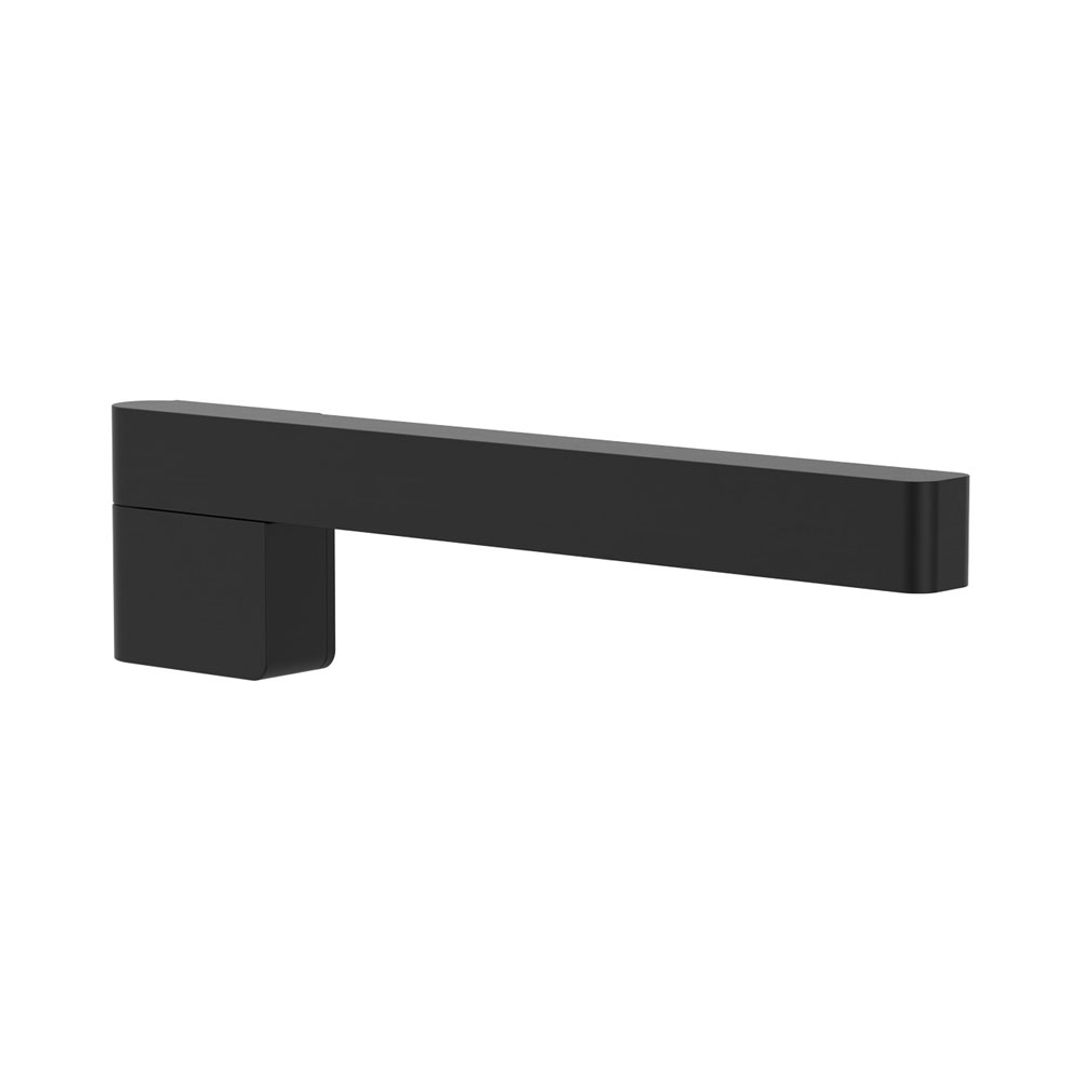 Fienza Tono Swivel Bath Outlet Matte Black