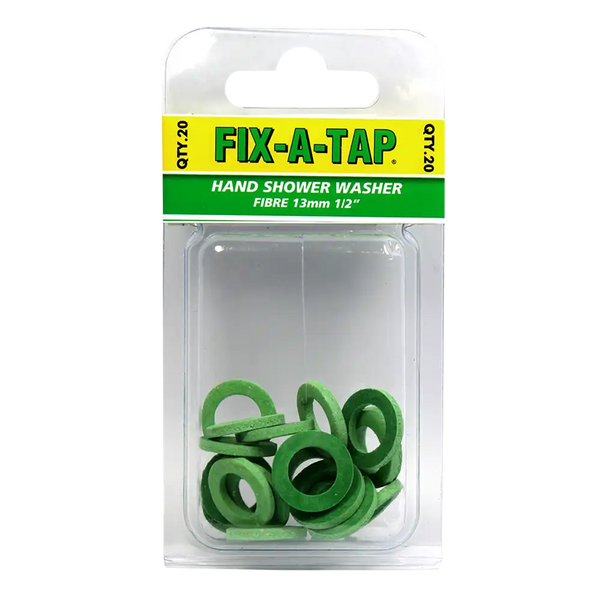 FIX-A-TAP Card Flexi Arm Handshower Washer Blister Pack Of 20 (233233)