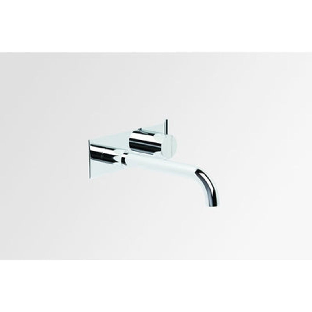 Brodware Minim 150mm Wall Bath Set With Mixer Durobrite Cp